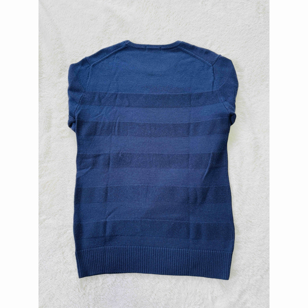 Burberryブラックレーベル ニット セーター 長袖 ネイビー Burberryブラックレーベル ニット セーター 長袖 ネイビー
