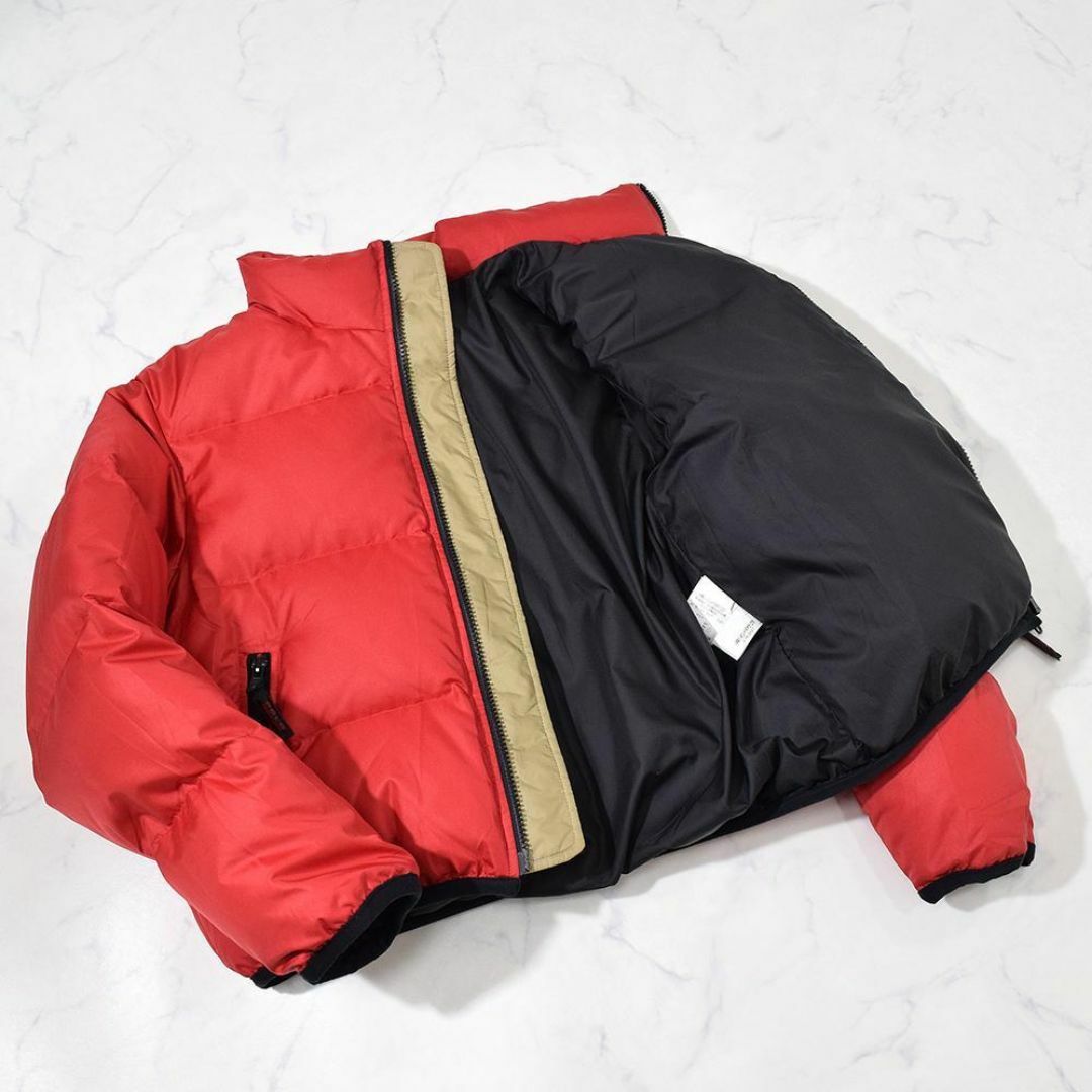 90s ラルフローレン POLO SPORT ヌプシ 短丈 ダウンジャケット 赤 90s ラルフローレン POLO SPORT ヌプシ 短丈 ダウンジャケット 赤