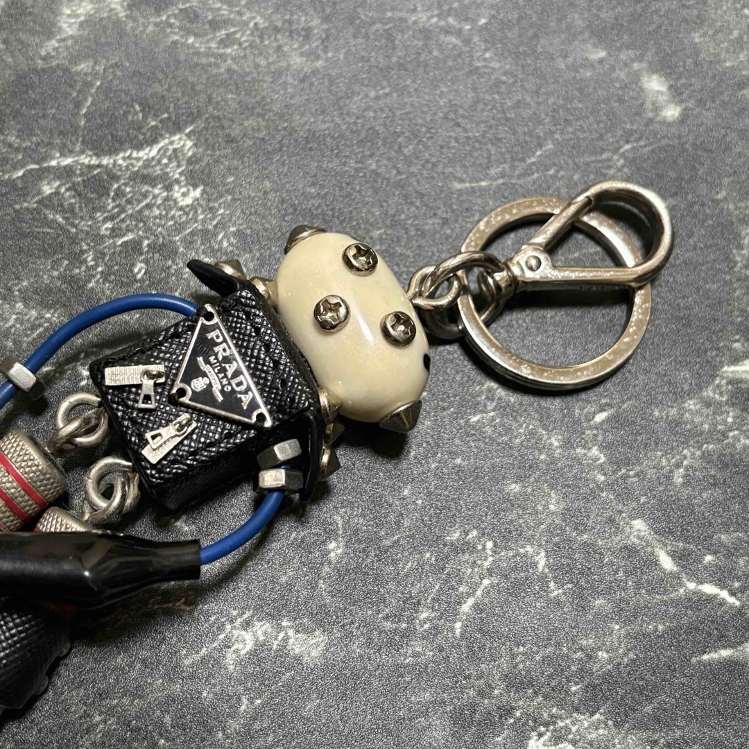 PRADA - PRADA プラダ ロボットキーホルダー 大人気チャームの PRADA - PRADA プラダ ロボットキーホルダー 大人気チャームの