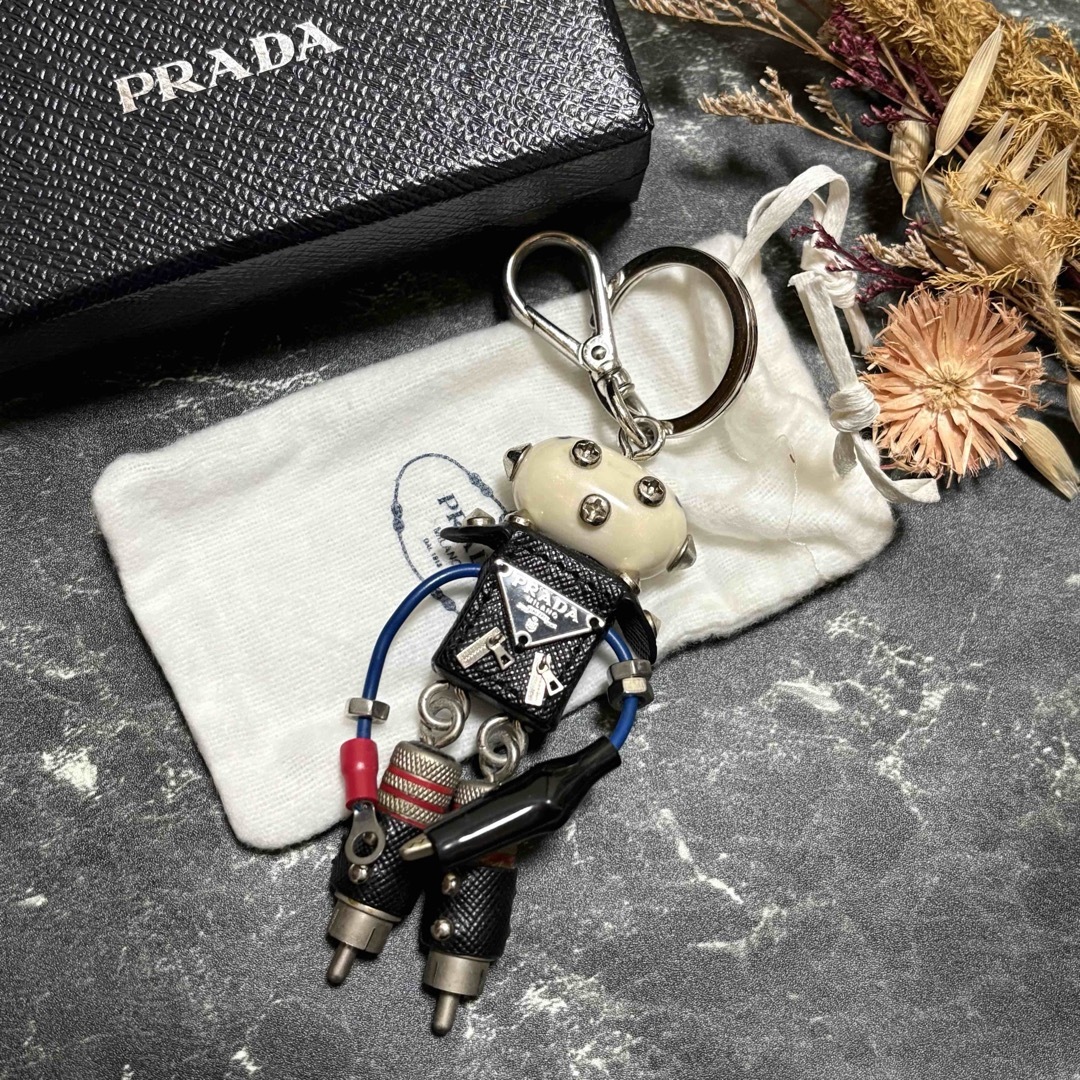 PRADA - PRADA プラダ ロボットキーホルダー 大人気チャームの PRADA - PRADA プラダ ロボットキーホルダー 大人気チャームの