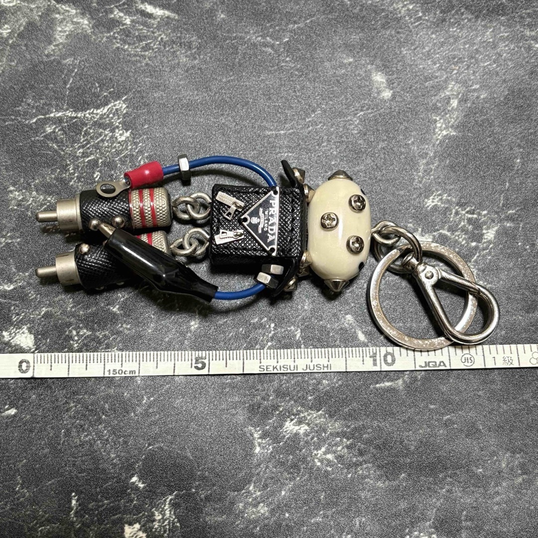 PRADA - PRADA プラダ ロボットキーホルダー 大人気チャームの PRADA - PRADA プラダ ロボットキーホルダー 大人気チャームの