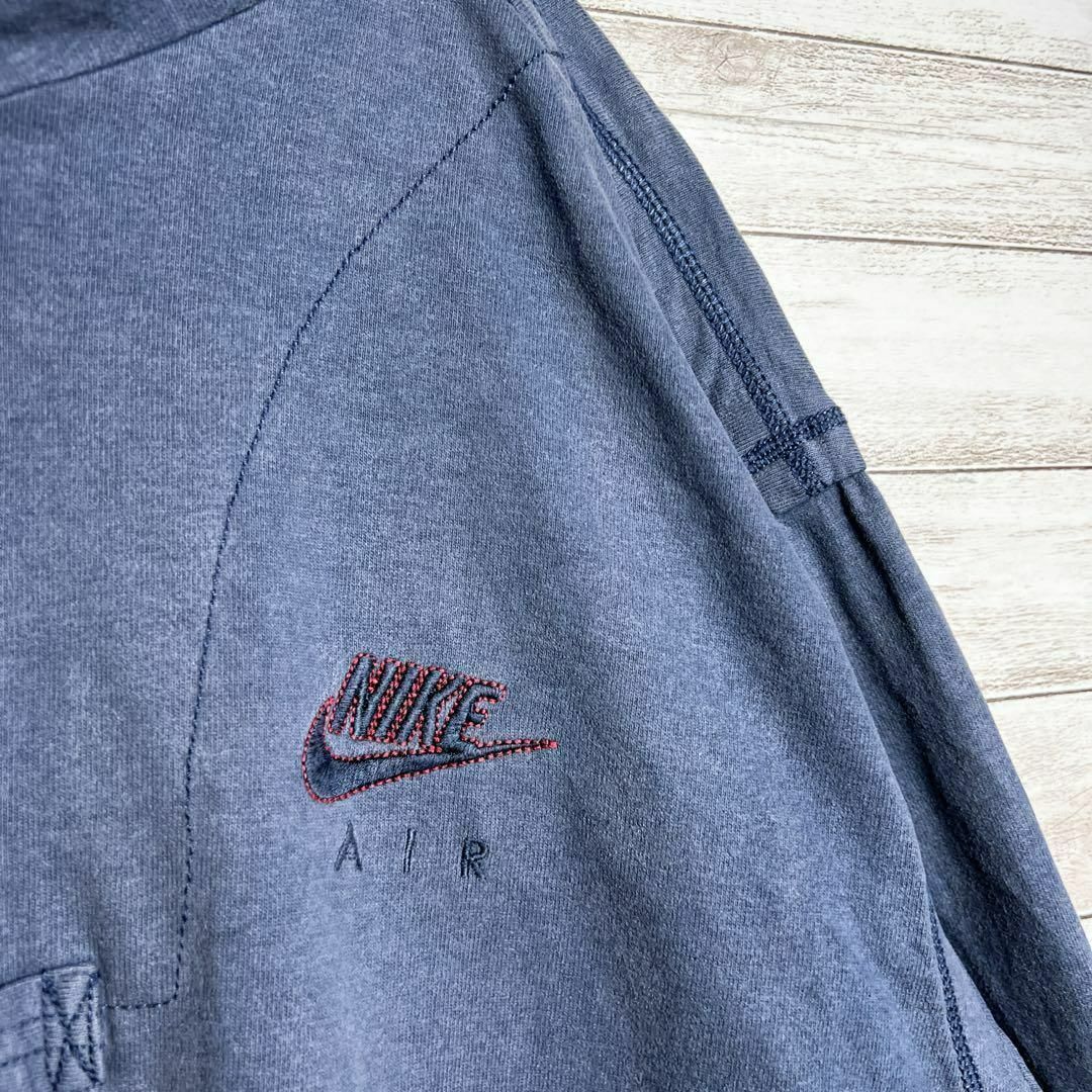 入手困難!!】ナイキ ✈︎刺繍 ワンポイントロゴ ハーフジップ 入手困難!!】ナイキ ✈︎刺繍 ワンポイントロゴ ハーフジップ