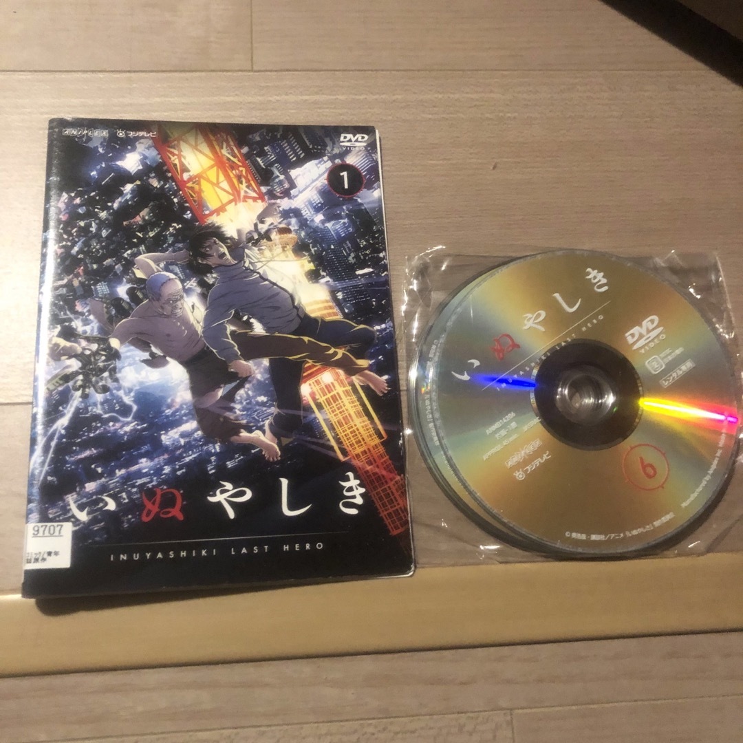 いぬやしき DVD 全6巻セット アニメ エンタメ/ホビーのDVD/ブルーレイ(アニメ)の商品写真