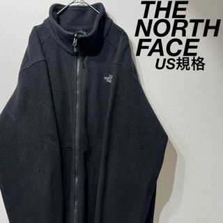 ザノースフェイス(THE NORTH FACE)の【US規格】希少THE NORTH FACE フリースジャケット ブラック XL(ブルゾン)