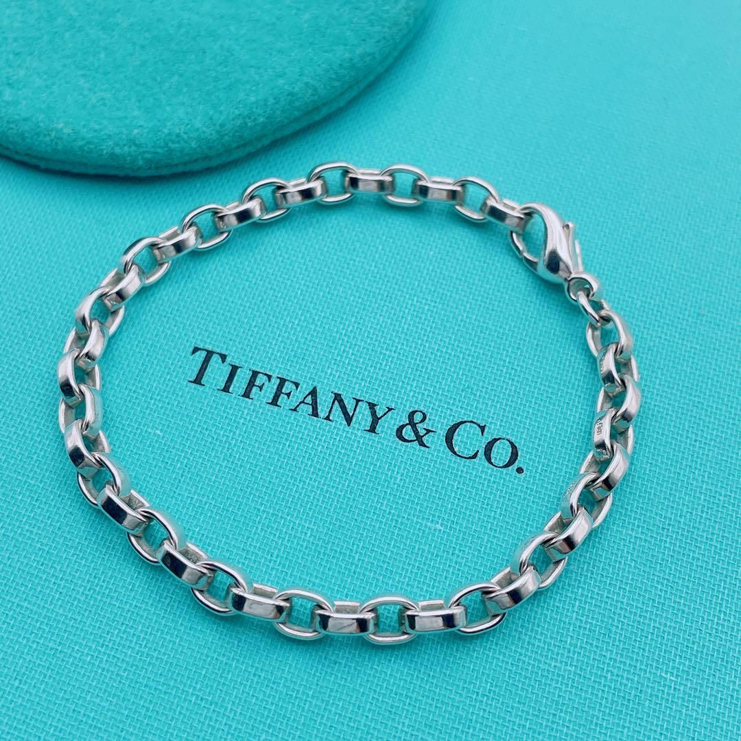 Tiffany & Co. ドーナツ ブレスレット オーバル チェーン Tiffany & Co. ドーナツ ブレスレット オーバル チェーン