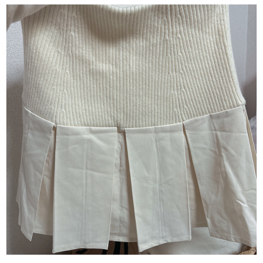 Rirandture♡クロップドニット×タックミニスカートスカートのみ Rirandture♡クロップドニット×タックミニスカートスカートのみ