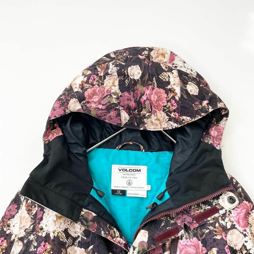 【ギフト】 volcom shop|ボルコムならラクマ ナオ's by 耐水性◎の通販 花柄 レディース スノボウェア ジャケット 4459【美品】ボルコム - スノーボード