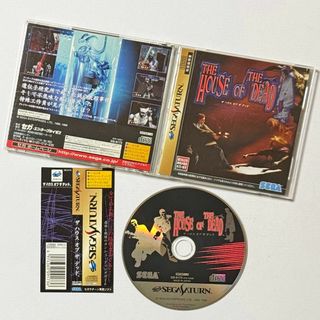 セガ(SEGA)のセガサターン ザハウスオブザデッド 帯あり　Sega Saturn SS(家庭用ゲームソフト)