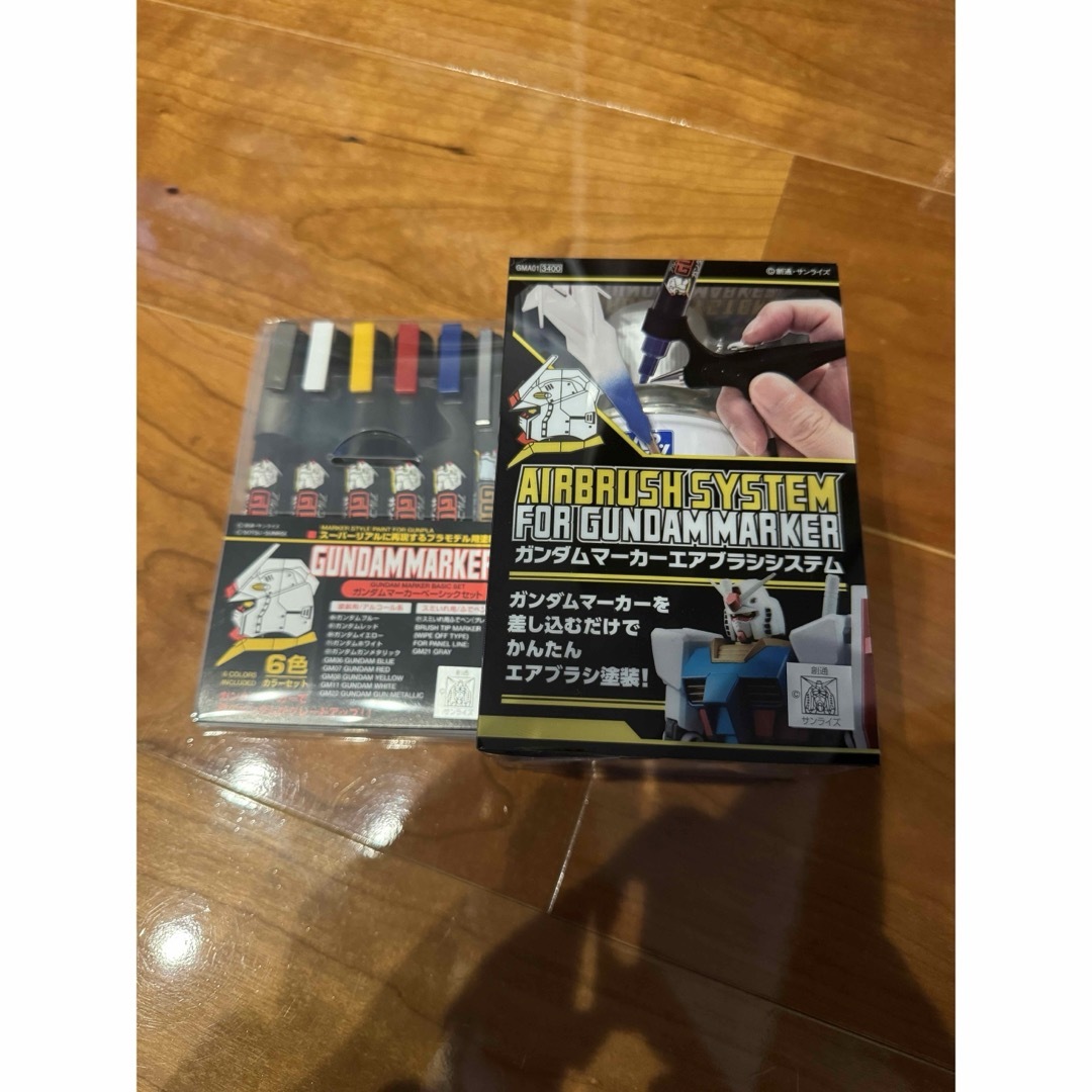 ガンダムマーカー エアブラシシステム セット エンタメ/ホビーのテーブルゲーム/ホビー(模型製作用品)の商品写真