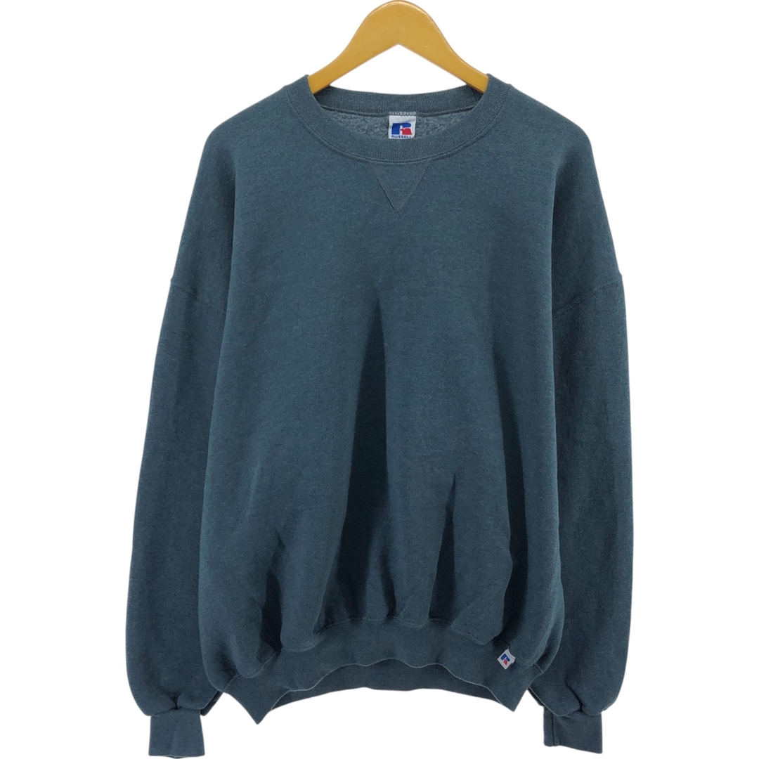 古着 90年代 ラッセル Russell 無地 ブランクスウェットシャツ 古着 90年代 ラッセル Russell 無地 ブランクスウェットシャツ