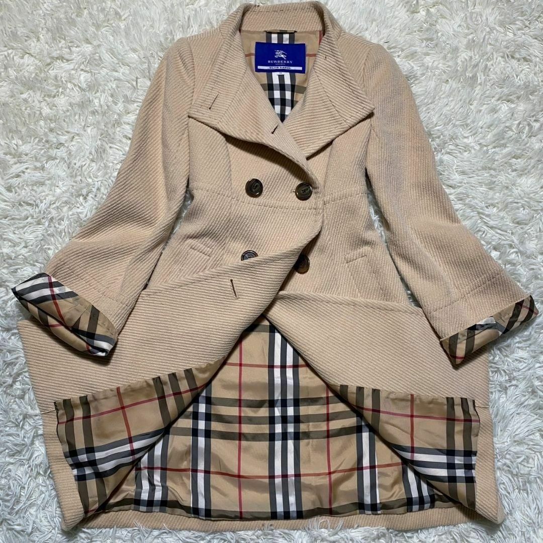 美品✨バーバリーブルーレーベル ノバチェック スタンドカラー 美品✨バーバリーブルーレーベル ノバチェック スタンドカラー