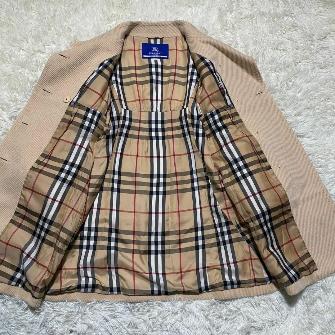 美品✨バーバリーブルーレーベル ノバチェック スタンドカラー 美品✨バーバリーブルーレーベル ノバチェック スタンドカラー