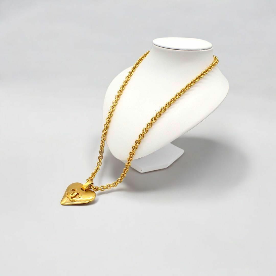 CHANEL - シャネル ヴィンテージ 93P ハート ココマーク ロング CHANEL - シャネル ヴィンテージ 93P ハート ココマーク ロング
