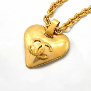 CHANEL - シャネル ヴィンテージ 93P ハート ココマーク ロング CHANEL - シャネル ヴィンテージ 93P ハート ココマーク ロング