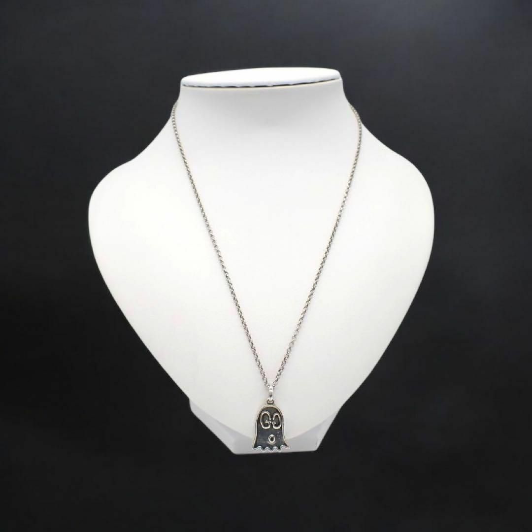 GUCCI - グッチ ゴースト GG ダブルG ネックレス SV 925 GUCCI - グッチ ゴースト GG ダブルG ネックレス SV 925