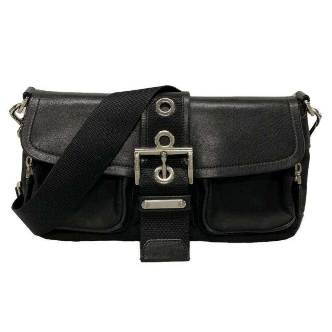 PRADA(プラダ) ショルダーバッグ - BR2417 黒 レザー PRADA(プラダ) ショルダーバッグ - BR2417 黒 レザー