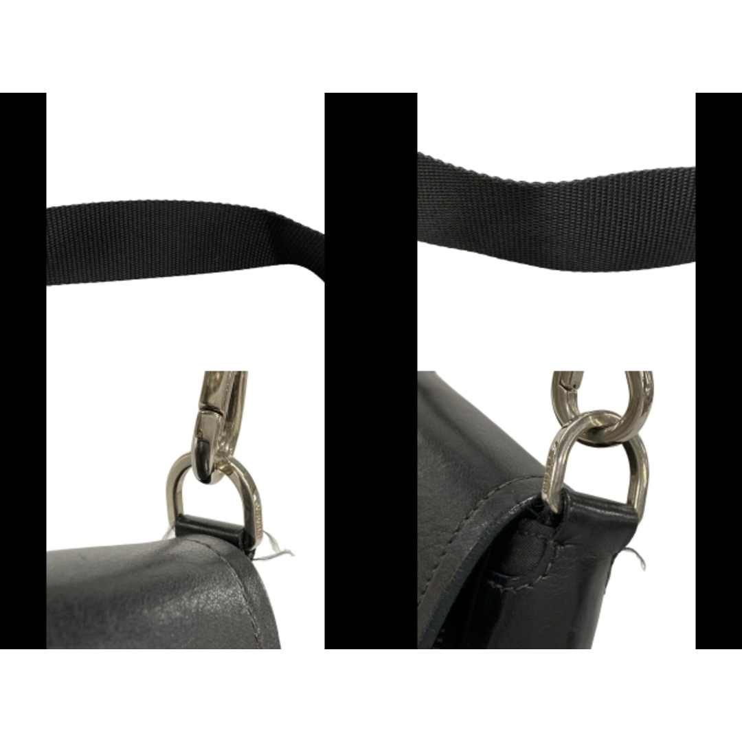 PRADA(プラダ) ショルダーバッグ - BR2417 黒 レザー PRADA(プラダ) ショルダーバッグ - BR2417 黒 レザー