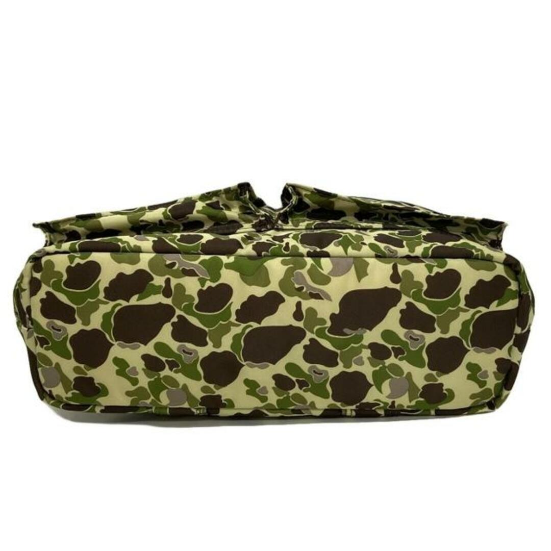 PORTER/吉田(ポーター) トートバッグ美品 - カーキ×ダーク PORTER/吉田(ポーター) トートバッグ美品 - カーキ×ダーク