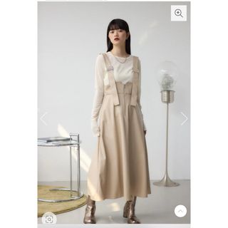 アズールバイマウジー(AZUL by moussy)のAZUL  レザーワンピ(ロングワンピース/マキシワンピース)