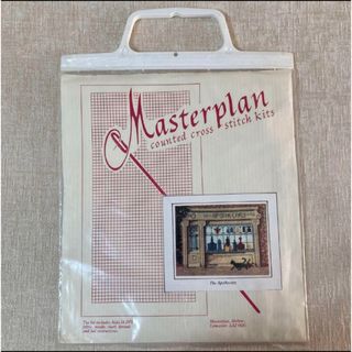 Masterplan クロスステッチ　The Apothecary(生地/糸)