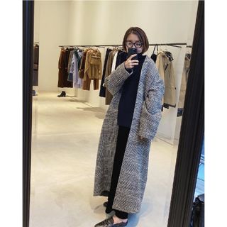 L'Appartement DEUXIEME CLASSE(チェック ・ ロングコート)の L'Appartement DEUXIEME CLASSE(チェック ・ ロングコート)の