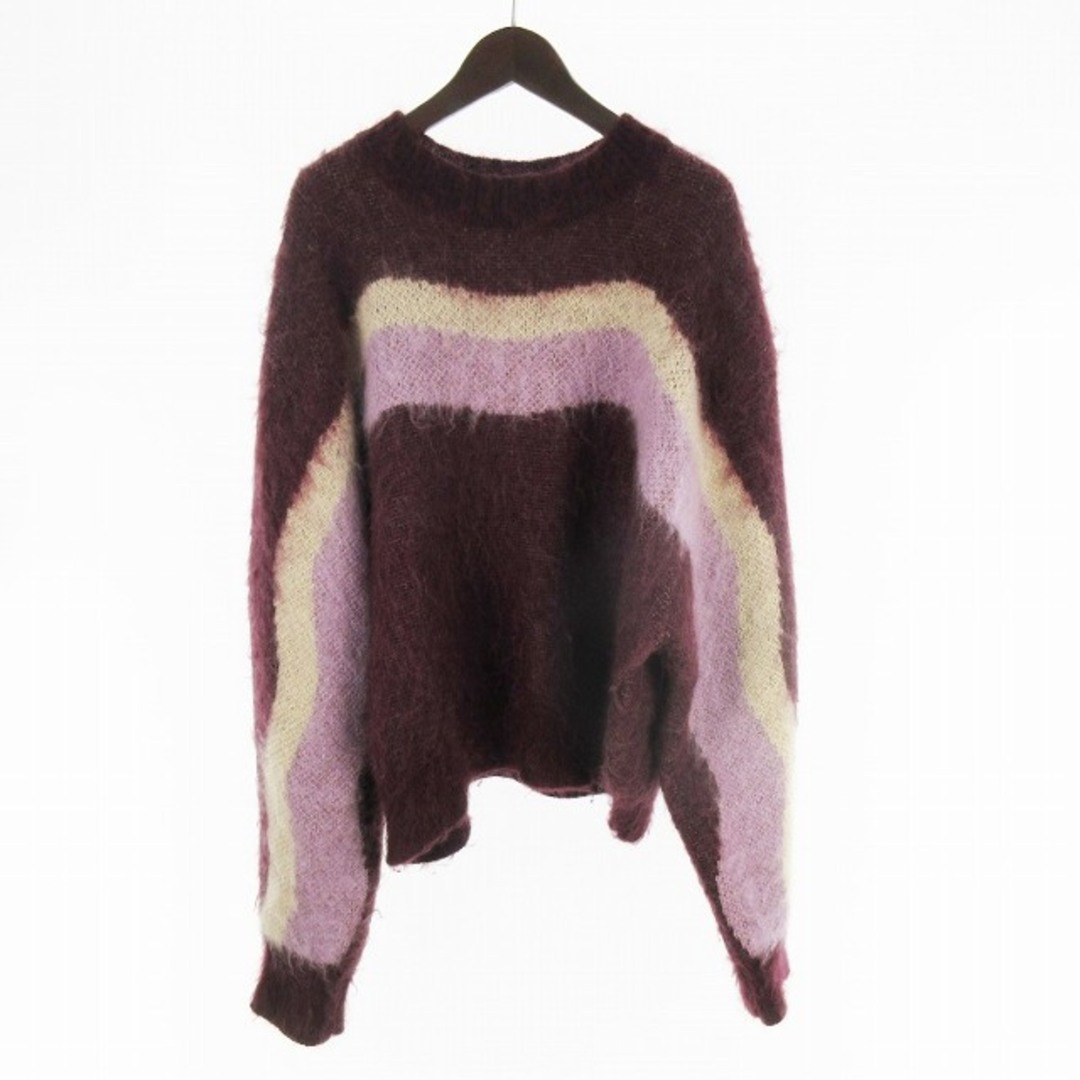 22AW ンニット NKNIT wave pattern mohair 1 22AW ンニット NKNIT wave pattern mohair 1