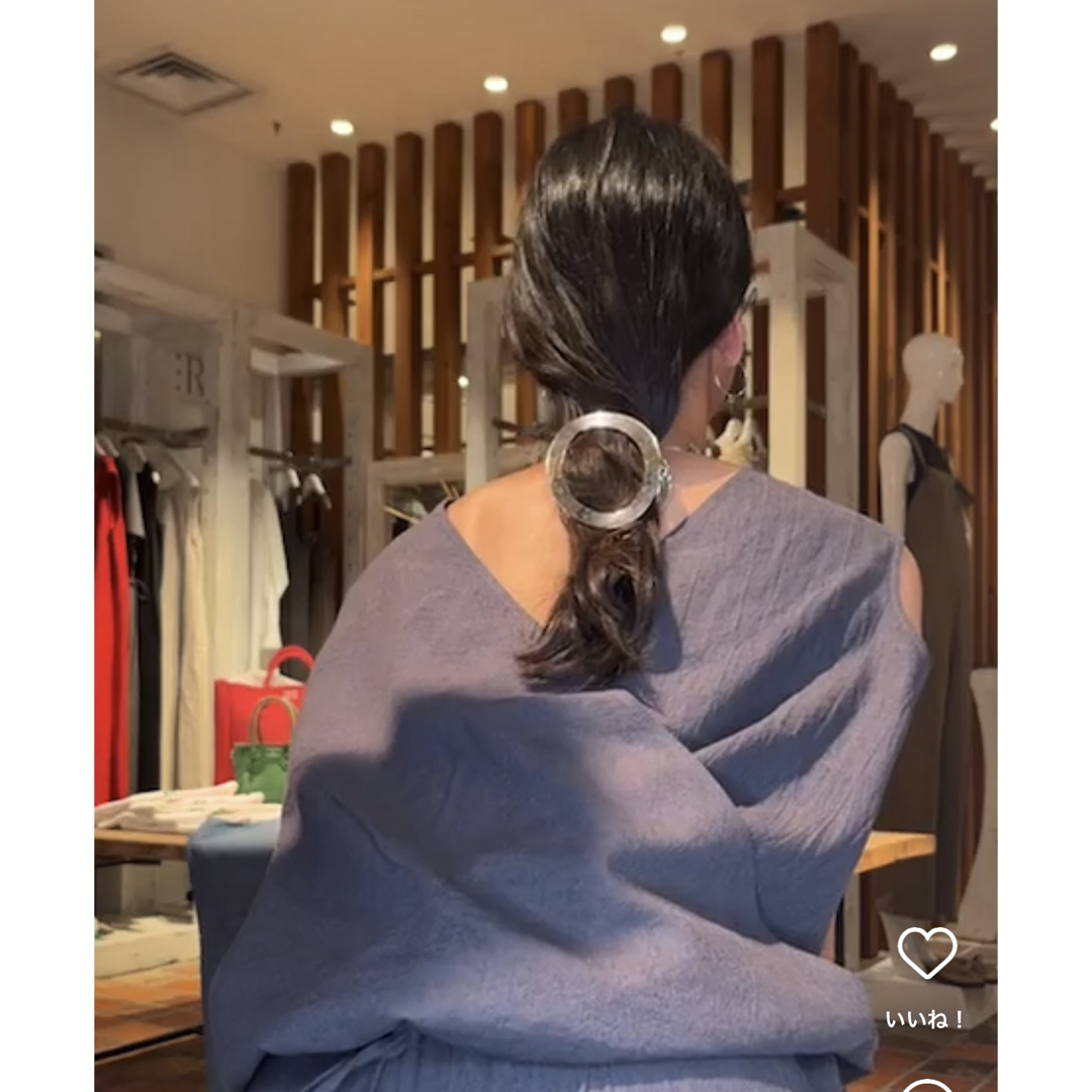 2024ロンハーマン購入 BONEE ボーニー サークルヘアクリップ 2024ロンハーマン購入 BONEE ボーニー サークルヘアクリップ