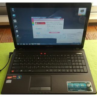 エイスース(ASUS)の【訳あり】K53UノートパソコンWindows7(ノートPC)