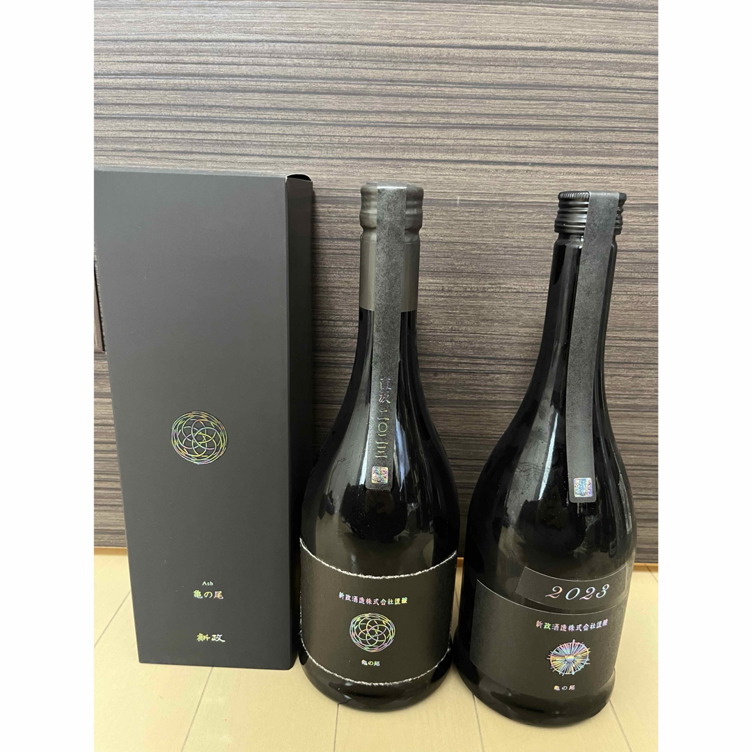 新政酒造 水墨 直汲 アッシュ 2023飲み比べ 食品/飲料/酒の酒(日本酒)の商品写真