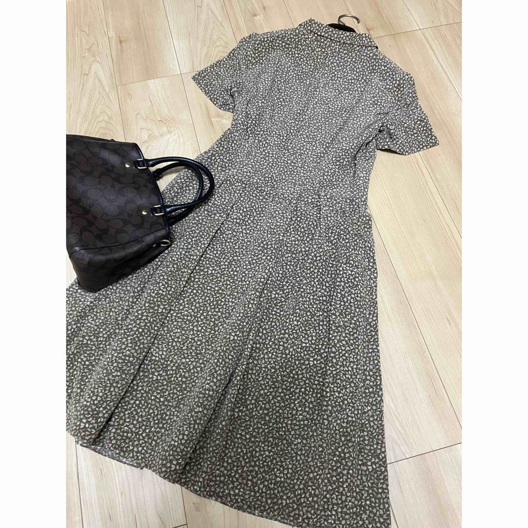 BURBERRY - 新品 バーバリー ロンドン シルク ワンピース 柄の BURBERRY - 新品 バーバリー ロンドン シルク ワンピース 柄の