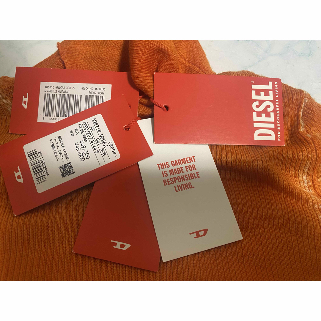 diesel ディーゼル タートルネックセーター ニット ウール 新品