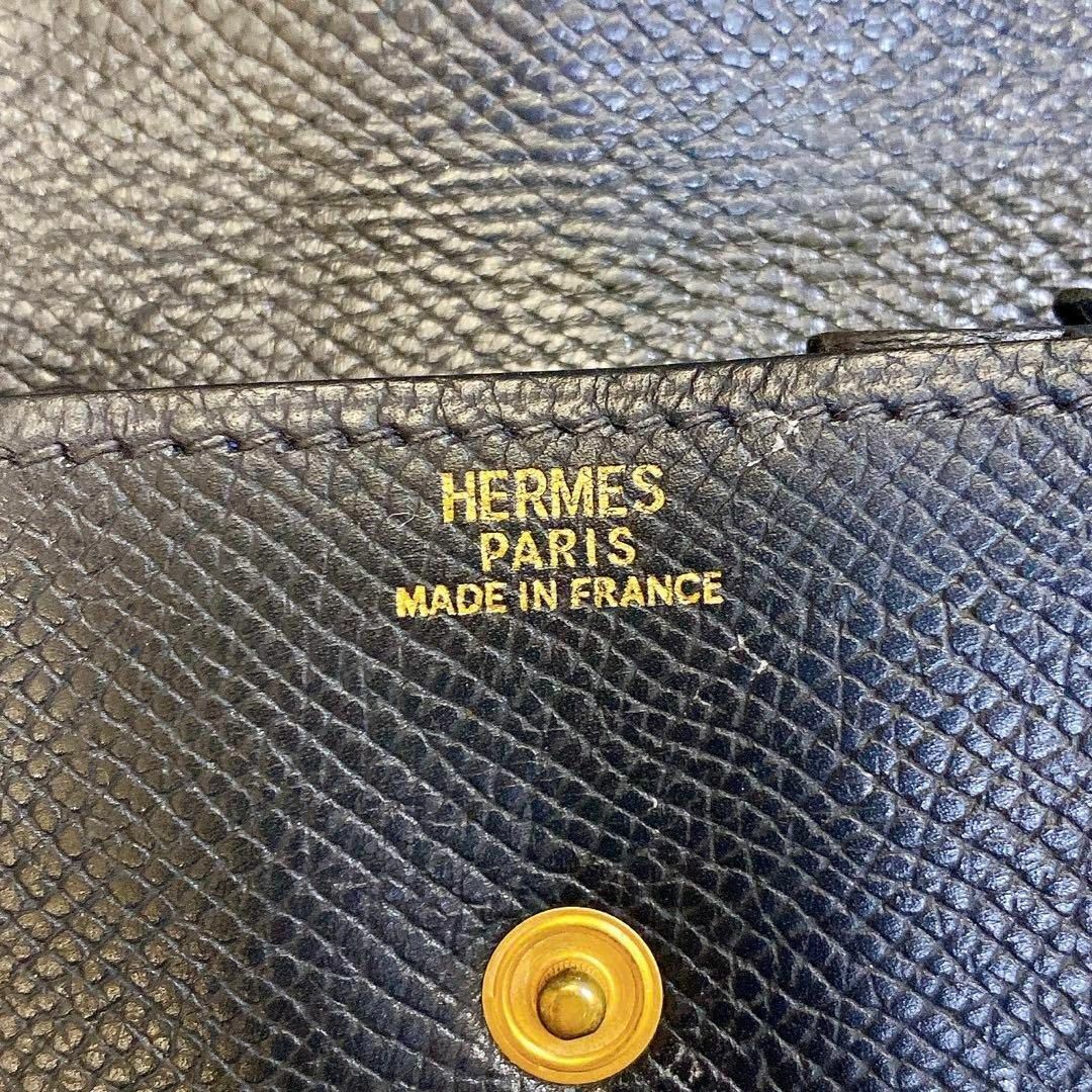 HERMES - 4160 エルメス コインケース ルヴァンキャトル ダーク HERMES - 4160 エルメス コインケース ルヴァンキャトル ダーク
