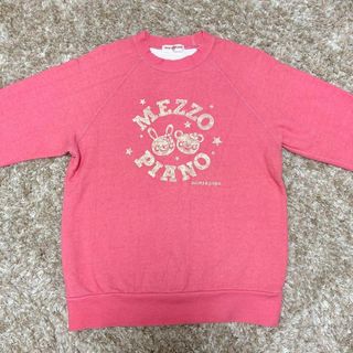 mezzo piano - メゾピアノ 160 長袖トレーナー 秋冬物トップス mezzo piano - メゾピアノ 160 長袖トレーナー 秋冬物トップス