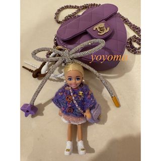Barbie chelsea バービーチェルシキリング バックチャームCC7の Barbie chelsea バービーチェルシキリング バックチャームCC7の
