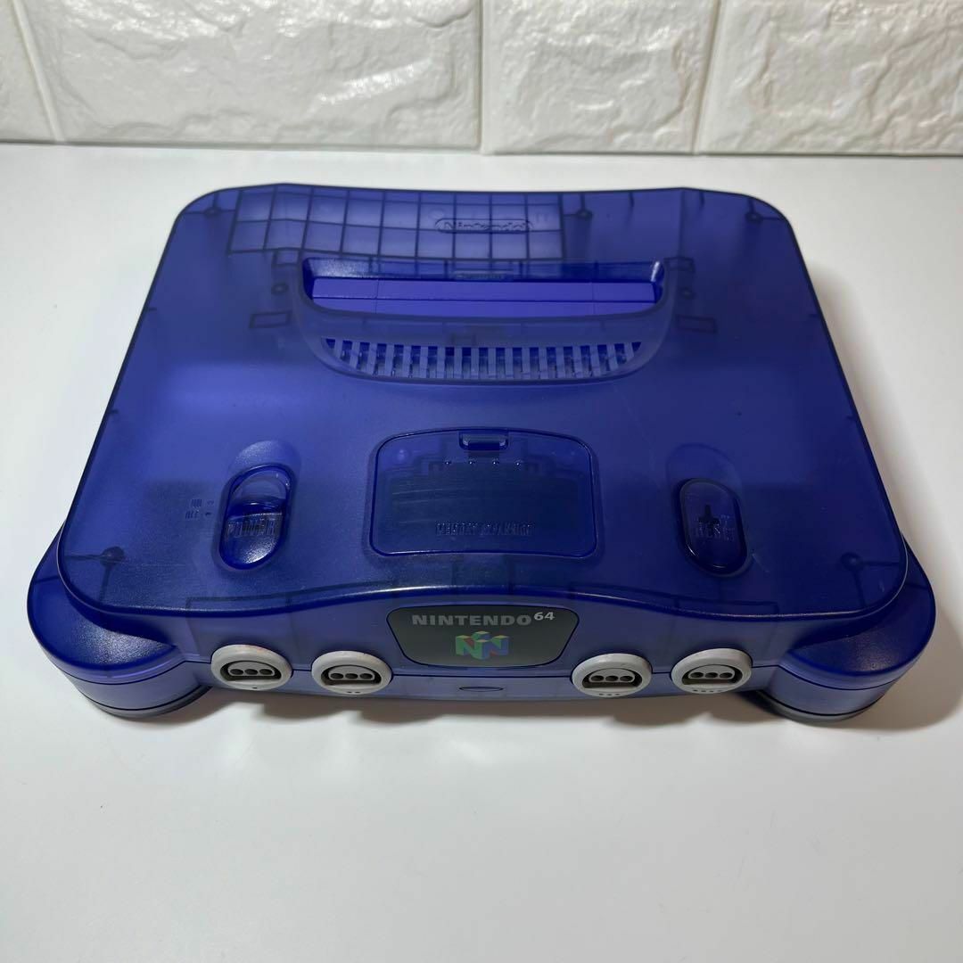 希少】ニンテンドー64 ミッドナイトブルー トイザらス限定カラー 希少】ニンテンドー64 ミッドナイトブルー トイザらス限定カラー