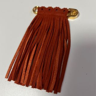 ロエベ(LOEWE)のロエベ　スエード　フリンジ　ブローチ(ブローチ/コサージュ)