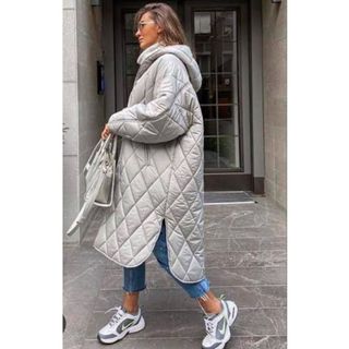 ZARA(ロングコート ・ グリーン・カーキ/緑色系)のフリマ ZARA(ロングコート ・ グリーン・カーキ/緑色系)のフリマ