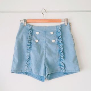 ジュエティ(jouetie)のHeart button high waist pants(ショートパンツ)