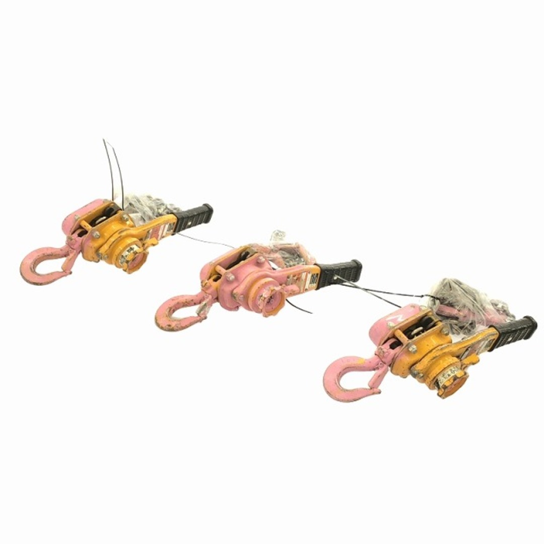 ☆品 3点セット☆KITO キトー レバーブロック L5型 LB016 荷重 ☆品 3点セット☆KITO キトー レバーブロック L5型 LB016 荷重