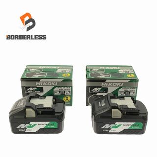 ヒタチ(日立)の☆極美品2個セット☆HiKOKI ハイコーキ 36V 4.0Ah 純正 マルチボルトバッテリー BSL36B18 リチウムイオンバッテリー 蓄電池 102137(工具)