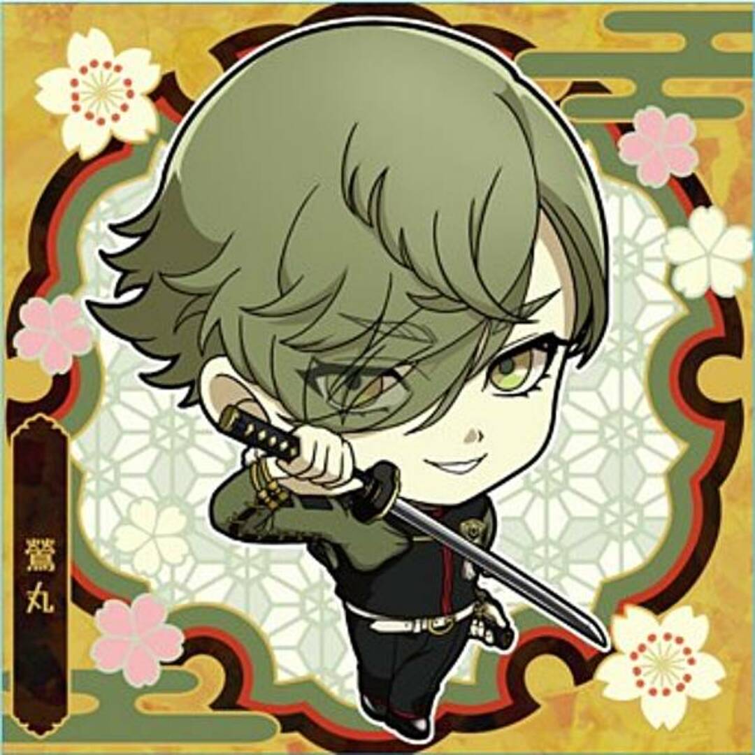【TK1-13 鶯丸 (R レア) 】にふぉるめーしょん 『刀剣乱舞ONLINE』 シールウエハース エンタメ/ホビーのアニメグッズ(その他)の商品写真