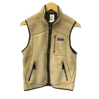 パタゴニア(patagonia)のpatagonia パタゴニア フリースベスト メンズ クラシックレトロX シンプル 単色 ベージュ XSサイズ 23045F6 中古 T1(ベスト)