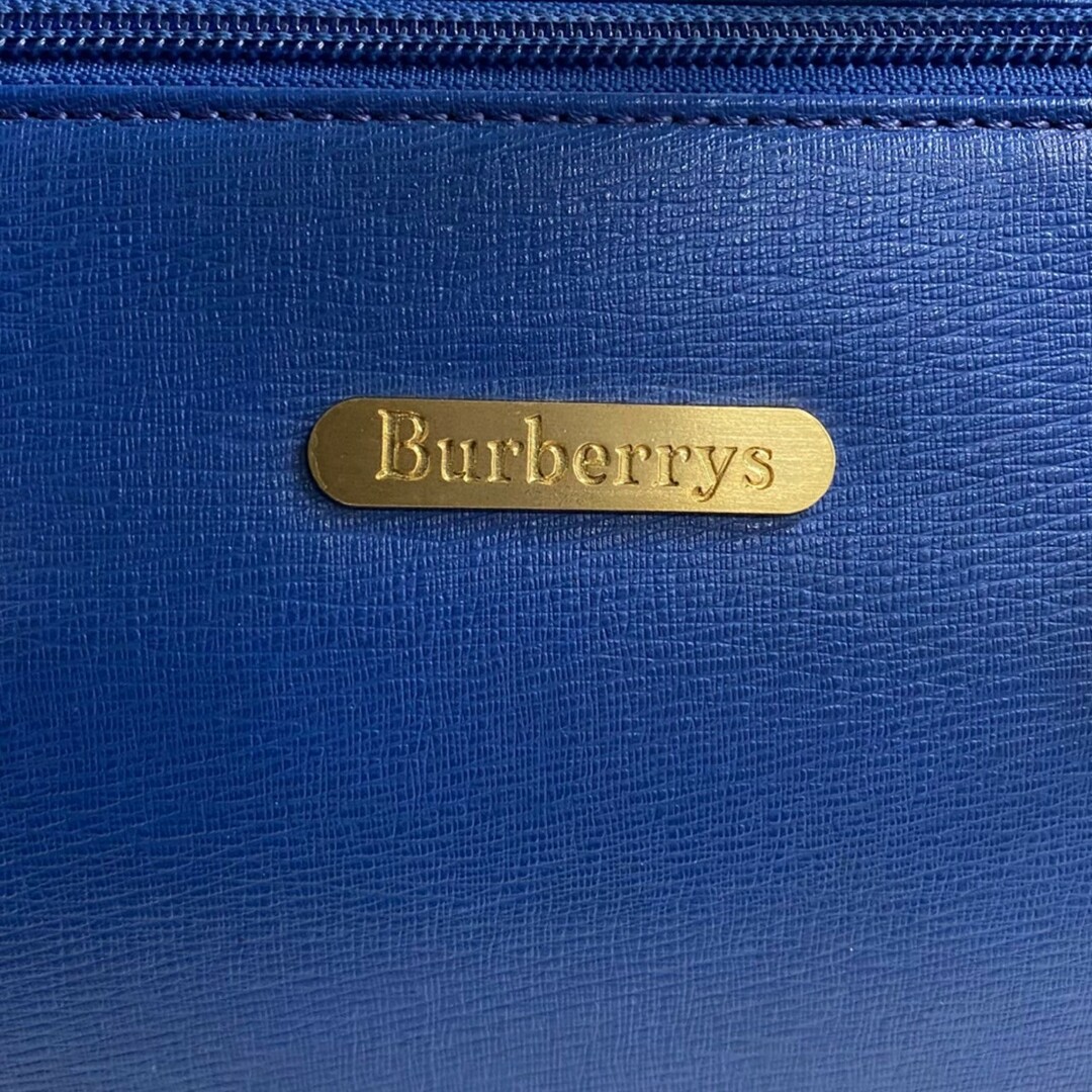 極 美品 BURBERRY バーバリー ロゴ 金具 ノバチェック レザー 本 極 美品 BURBERRY バーバリー ロゴ 金具 ノバチェック レザー 本
