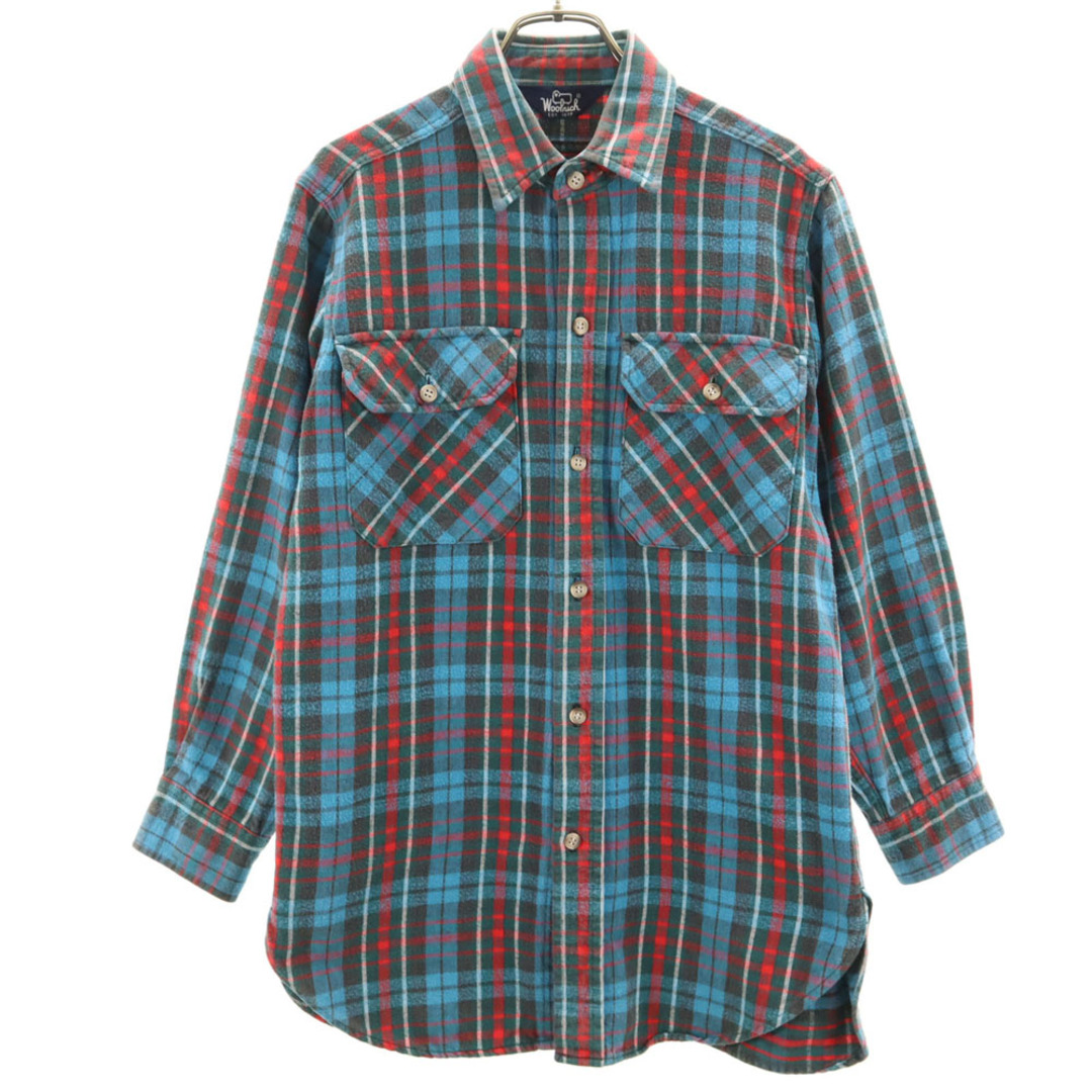 WOOLRICH - ウールリッチ 80s 紺タグ ヴィンテージ チェック柄 WOOLRICH - ウールリッチ 80s 紺タグ ヴィンテージ チェック柄