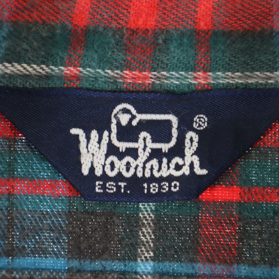 WOOLRICH - ウールリッチ 80s 紺タグ ヴィンテージ チェック柄 WOOLRICH - ウールリッチ 80s 紺タグ ヴィンテージ チェック柄