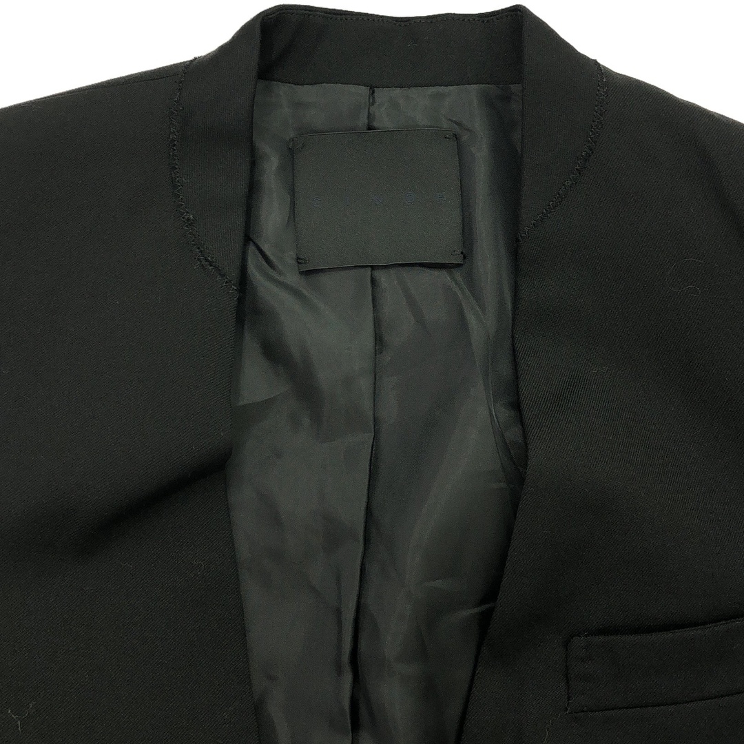 CINOH - CINOH チノ NO COLLAR JACKET ノーカラーパール CINOH - CINOH チノ NO COLLAR JACKET ノーカラーパール