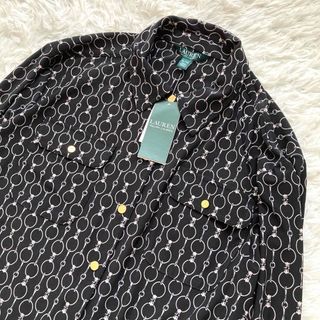 Ralph Lauren - 新品 ローレンラルフローレン 総柄長袖シャツ Ralph Lauren - 新品 ローレンラルフローレン 総柄長袖シャツ