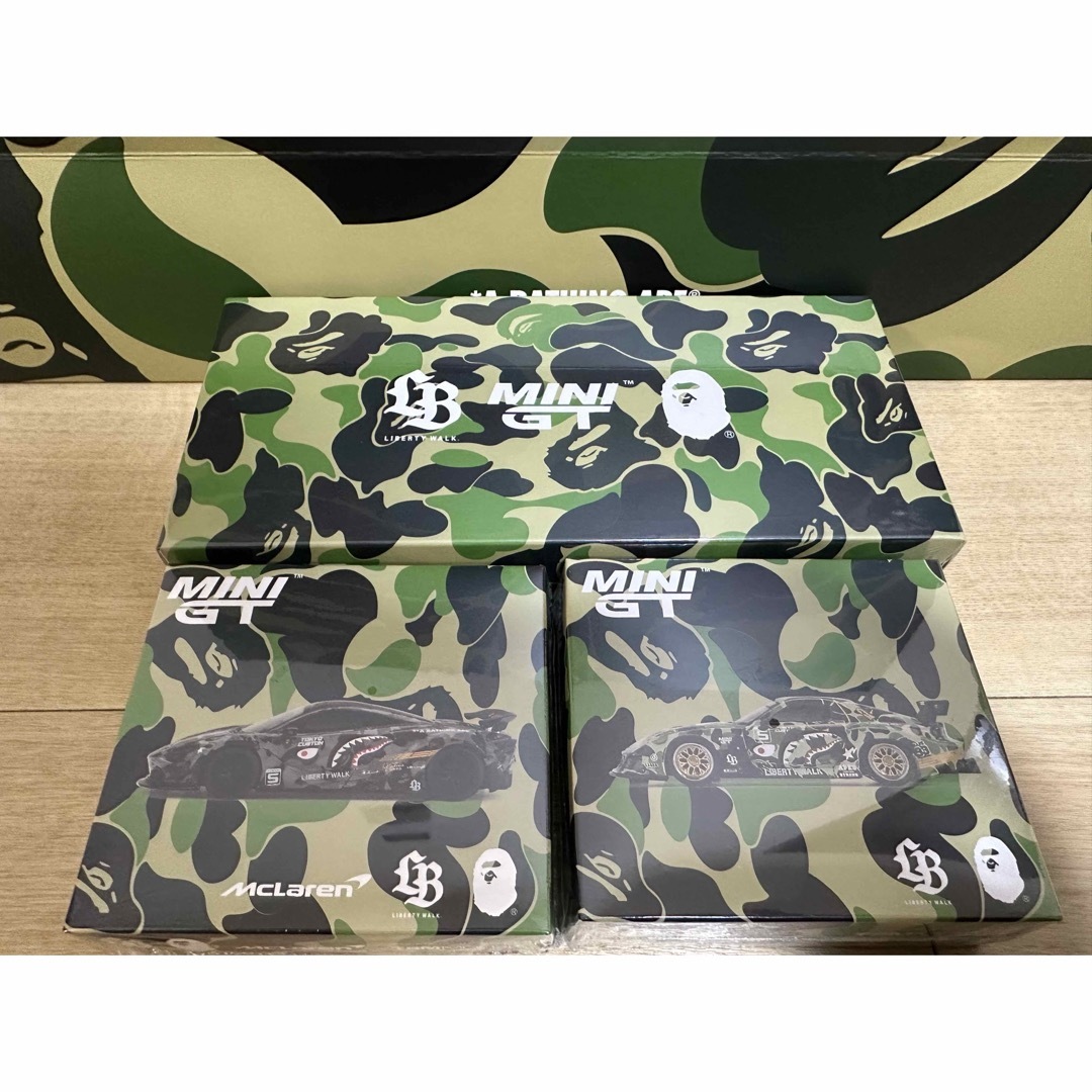 A BATHING APE - MINI GT 6台セット リバティーウォーク× bapeの A BATHING APE - MINI GT 6台セット リバティーウォーク× bapeの