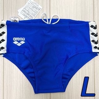 アリーナ(arena)のarena　アリーナ　男性用水着　ブルー×ブラック　Lサイズ　新品(水着)