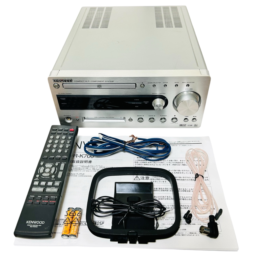 KENWOOD CD/MDレシーバー R-K700-S KENWOOD CD/MDレシーバー R-K700-S